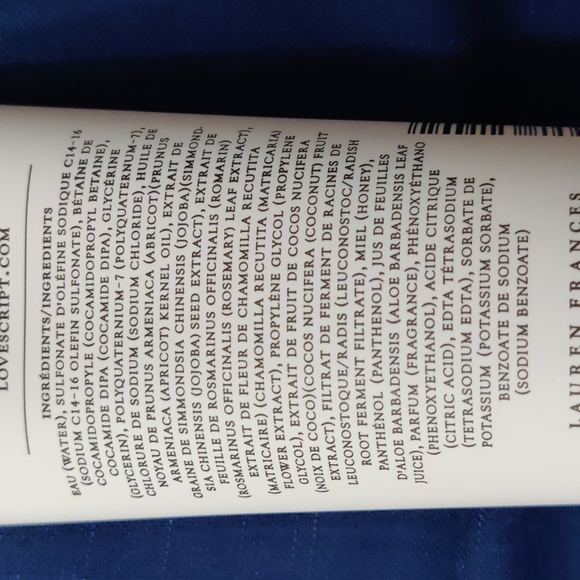 BN "Love script Body wash" - Picture 2 of 4